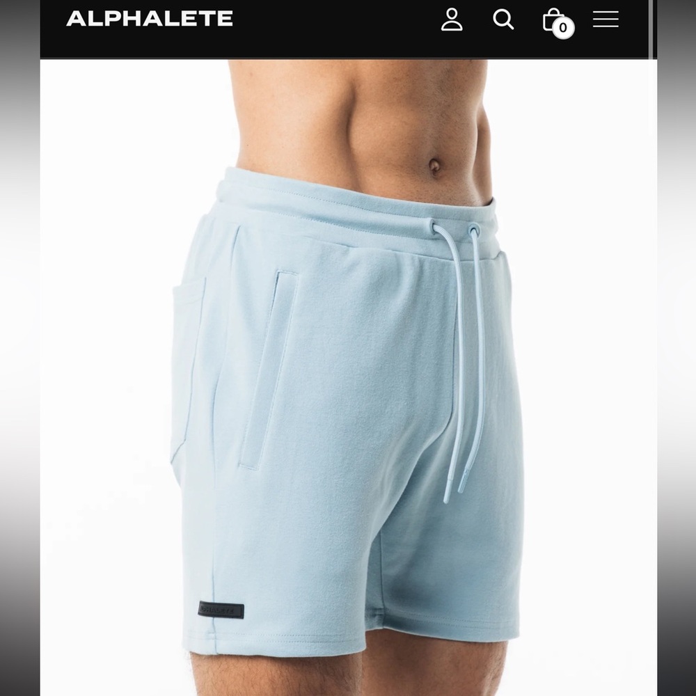 Men’s Identity Short 6” — Muted Blue